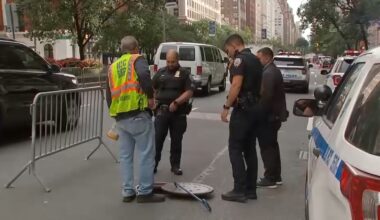 3 people spotted climbing out of New York City sewer on Upper East Side