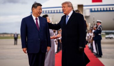 Trump Greets Xi for State Visit Amid Tensions