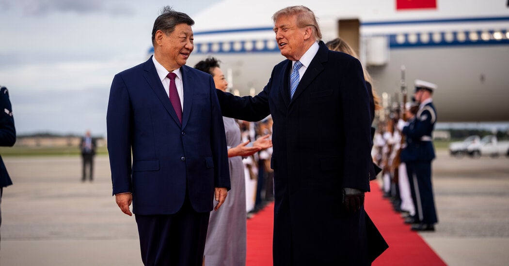 Trump Greets Xi for State Visit Amid Tensions