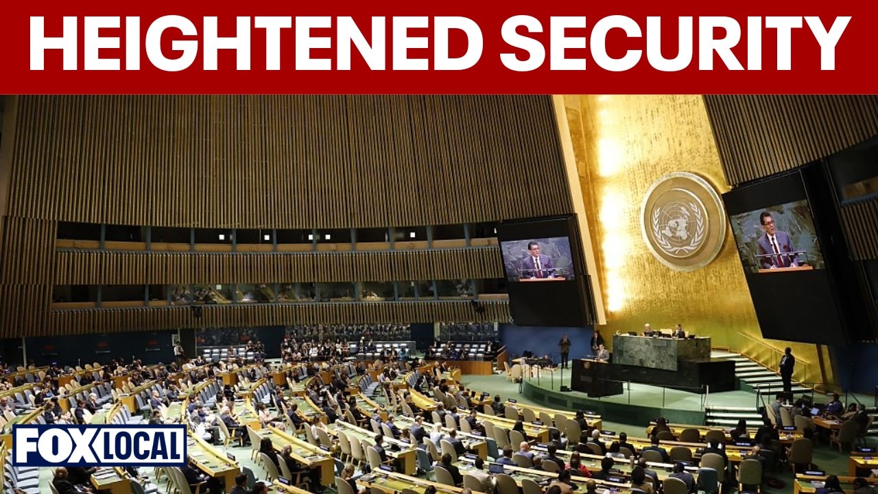 NYC prepares massive security operation for UN General Assembly in Manhattan