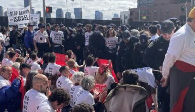 Avila Chevalier, Ossé, Avilés arrested protesting Netanyahu