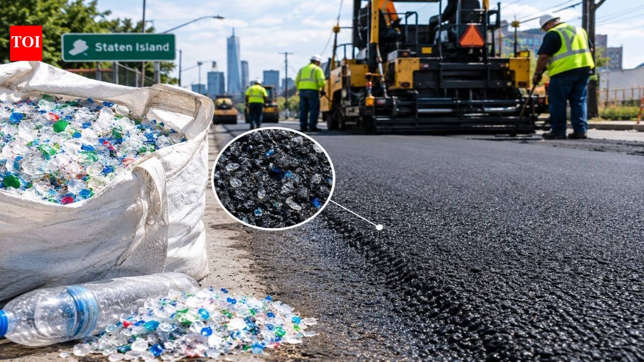 In 2022, New York City mixed 10,395 pounds of plastic waste into three Staten Island road strips, cutting carbon emissions by 16,128.2 pounds in the pilot |