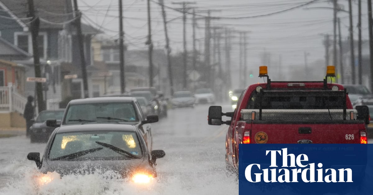 Nor’easter storm batters US east coast with heavy winds and power outages | US weather