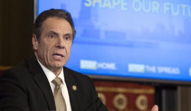 Andrew Cuomo’s COVID-19 mountain poster, recreated