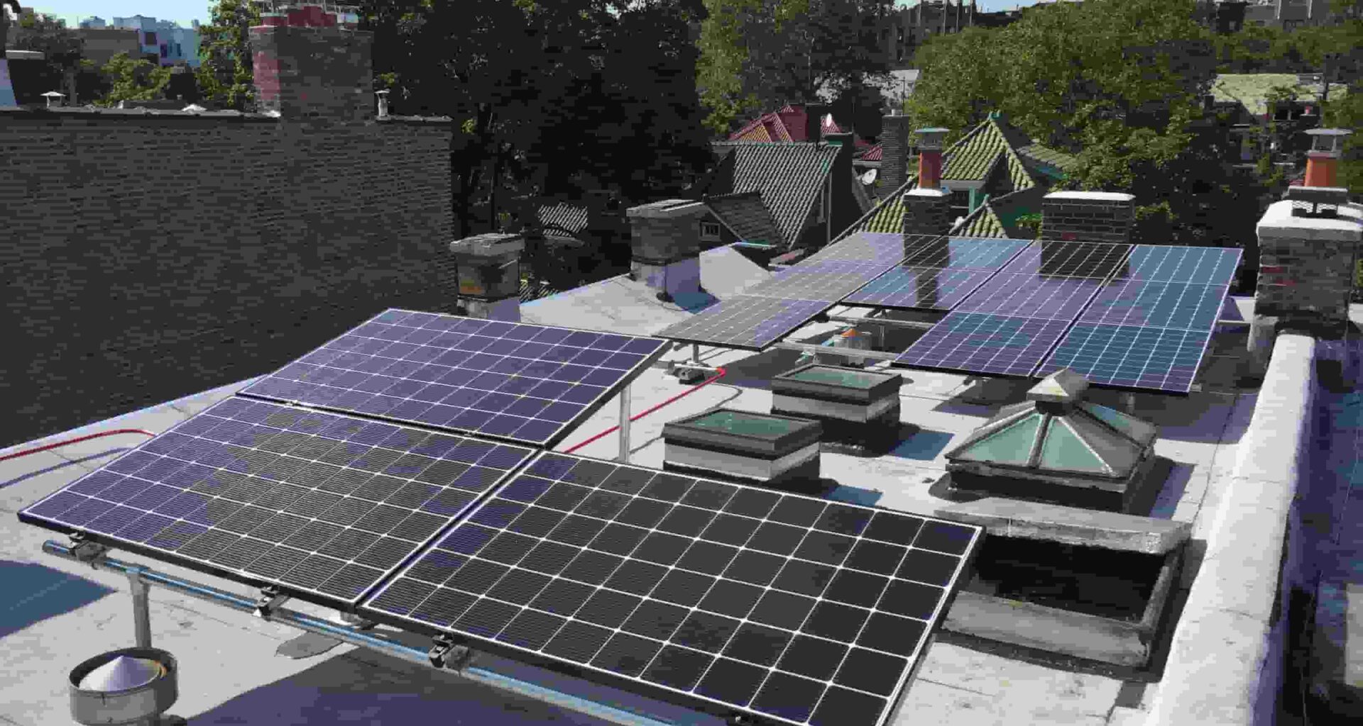 solar rooftop installation in Brooklyn