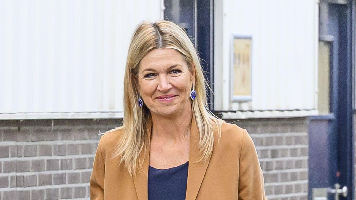 Queen Máxima revives a pair of earrings with serious royal history for a solo outing