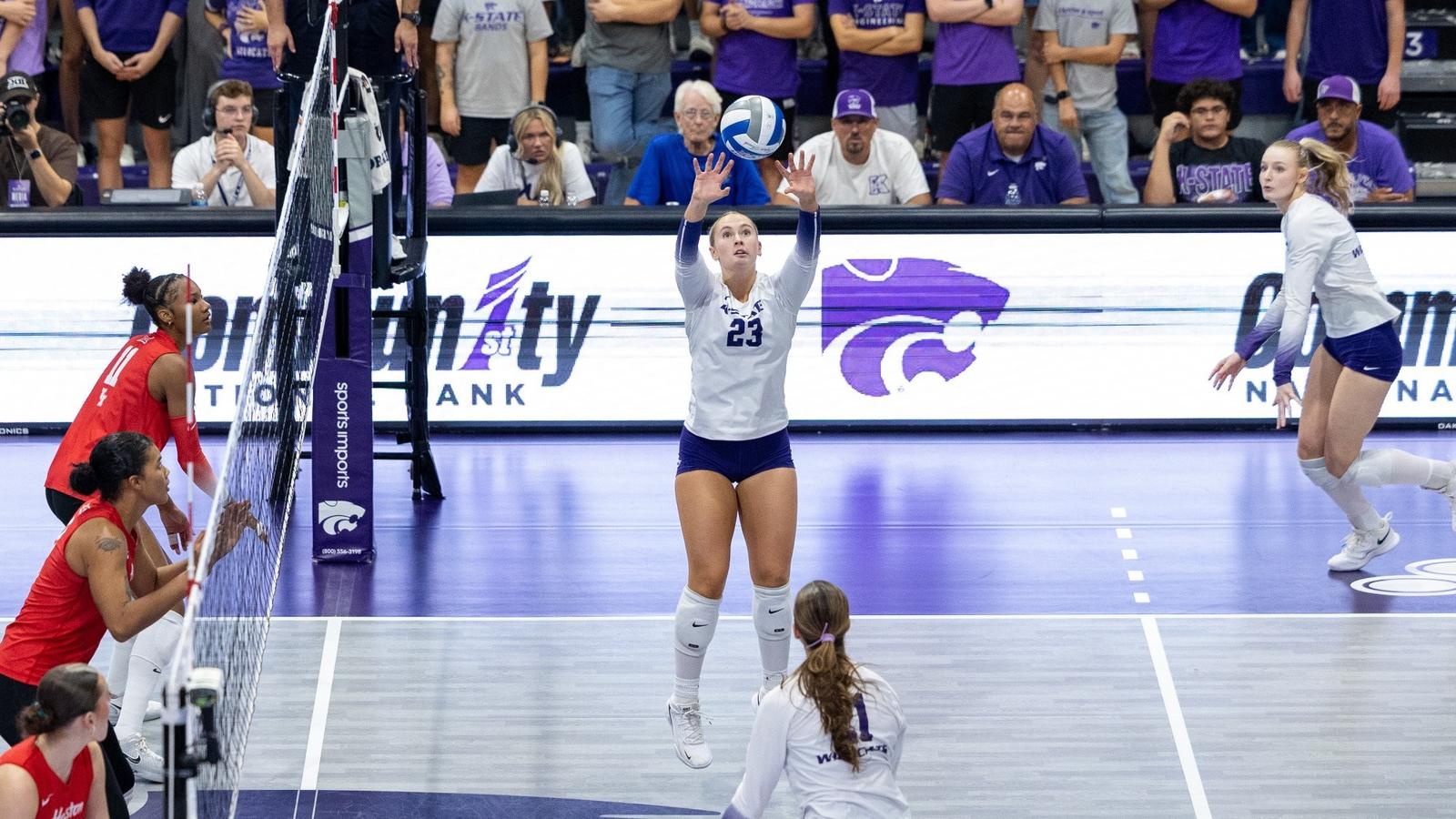K-State Clashes with No. 18 BYU, No. 23 Utah in Manhattan