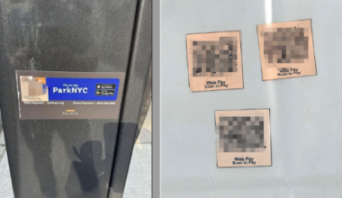 Fake QR codes on Manhattan parking meters lead to identity theft charges