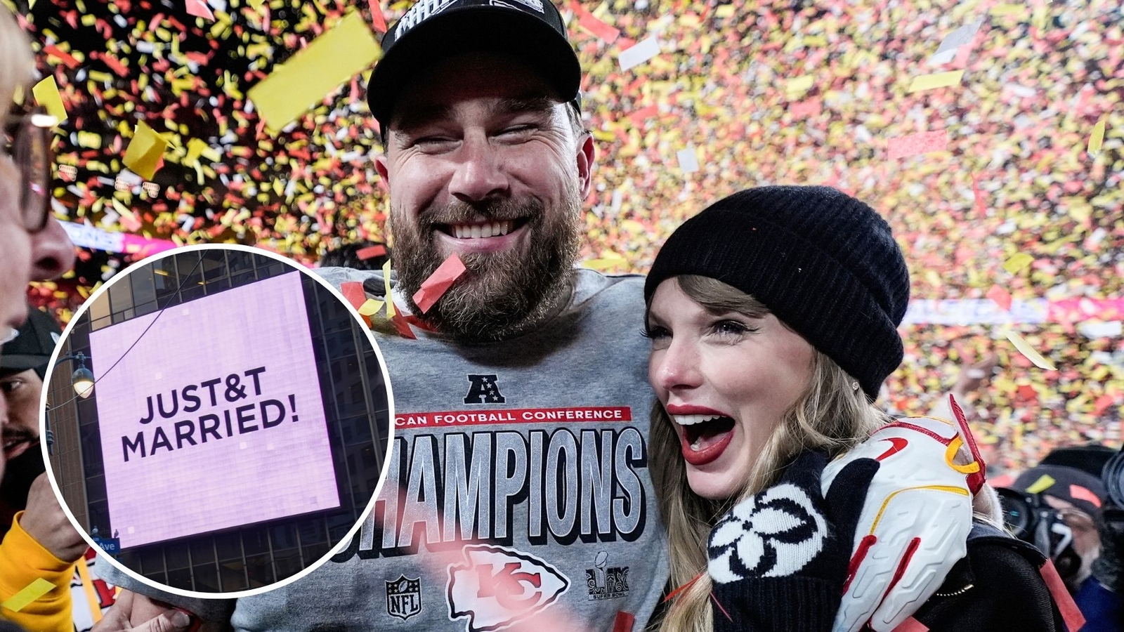 Travis Kelce shares new details of his, Taylor Swift's wedding at MSG in New York City: 'It was insane'