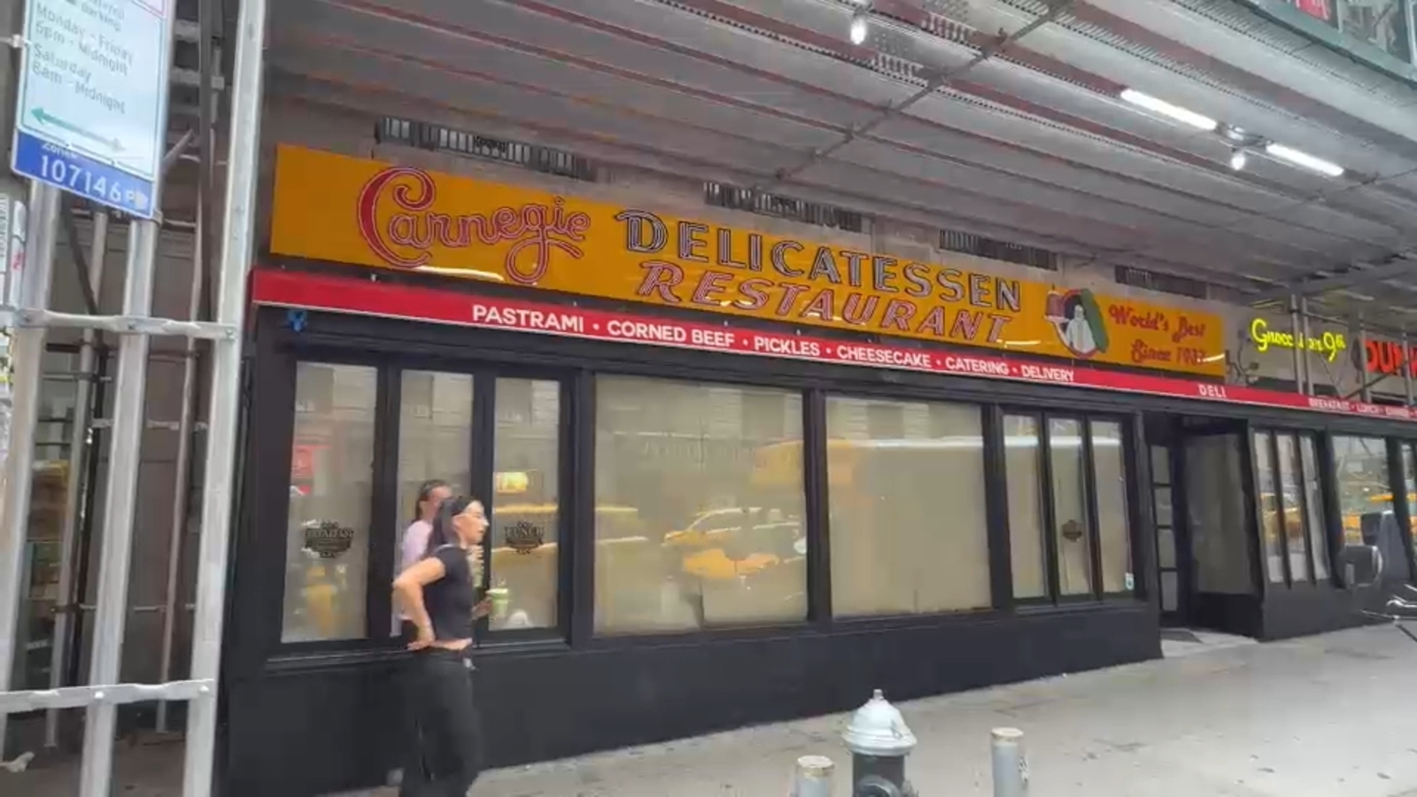 NYC icon Carnegie Deli reopening in Midtown, Manhattan in September