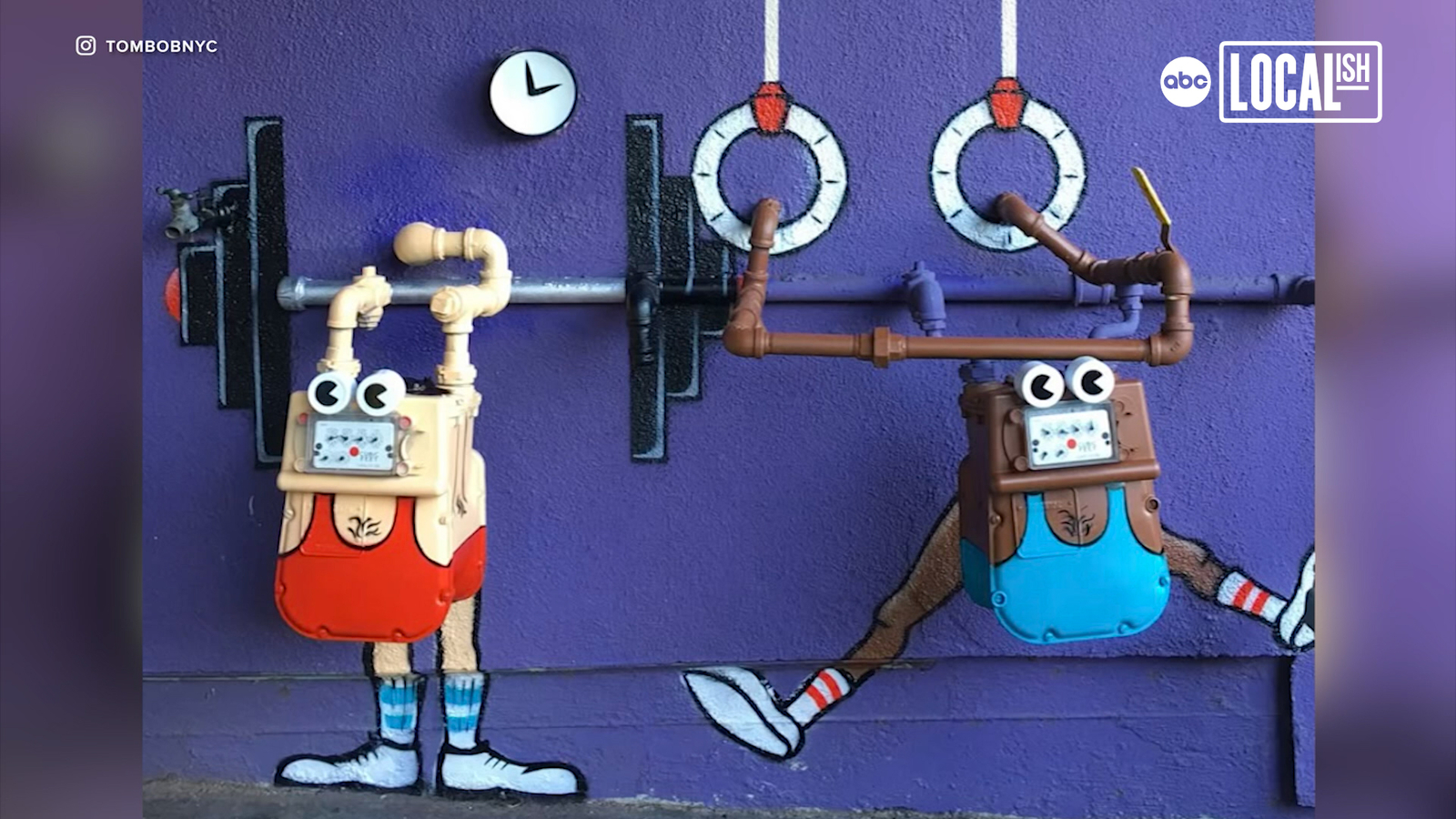Street artist Tom Bob turns everyday objects into ephemeral displays of whimsy