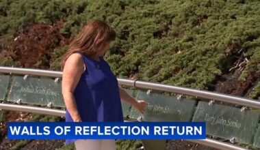 Walls of Reflection return to 9/11 memorial in Lower Makefield Twp., Bucks County