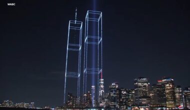 Drone show recreates Twin Towers, honors 2,977 victims ahead of 25th anniversary of 9/11 attacks in New York