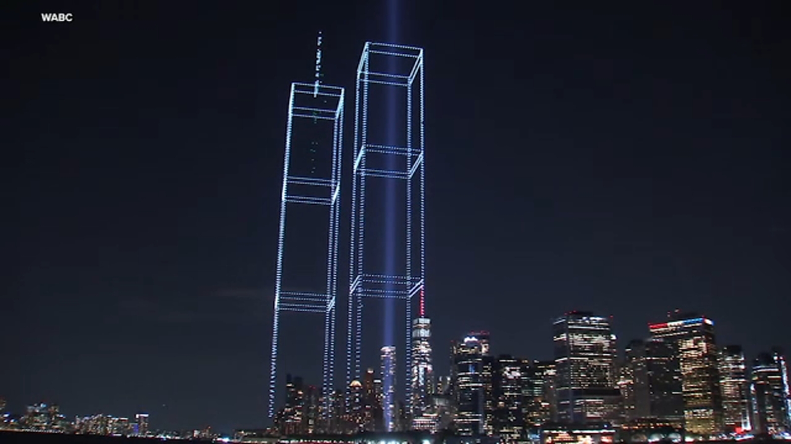 Drone show recreates Twin Towers, honors 2,977 victims ahead of 25th anniversary of 9/11 attacks in New York