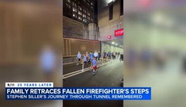Stephen Siller's family retraces fallen firefighter's steps to mark 25 years since September 11 attacks