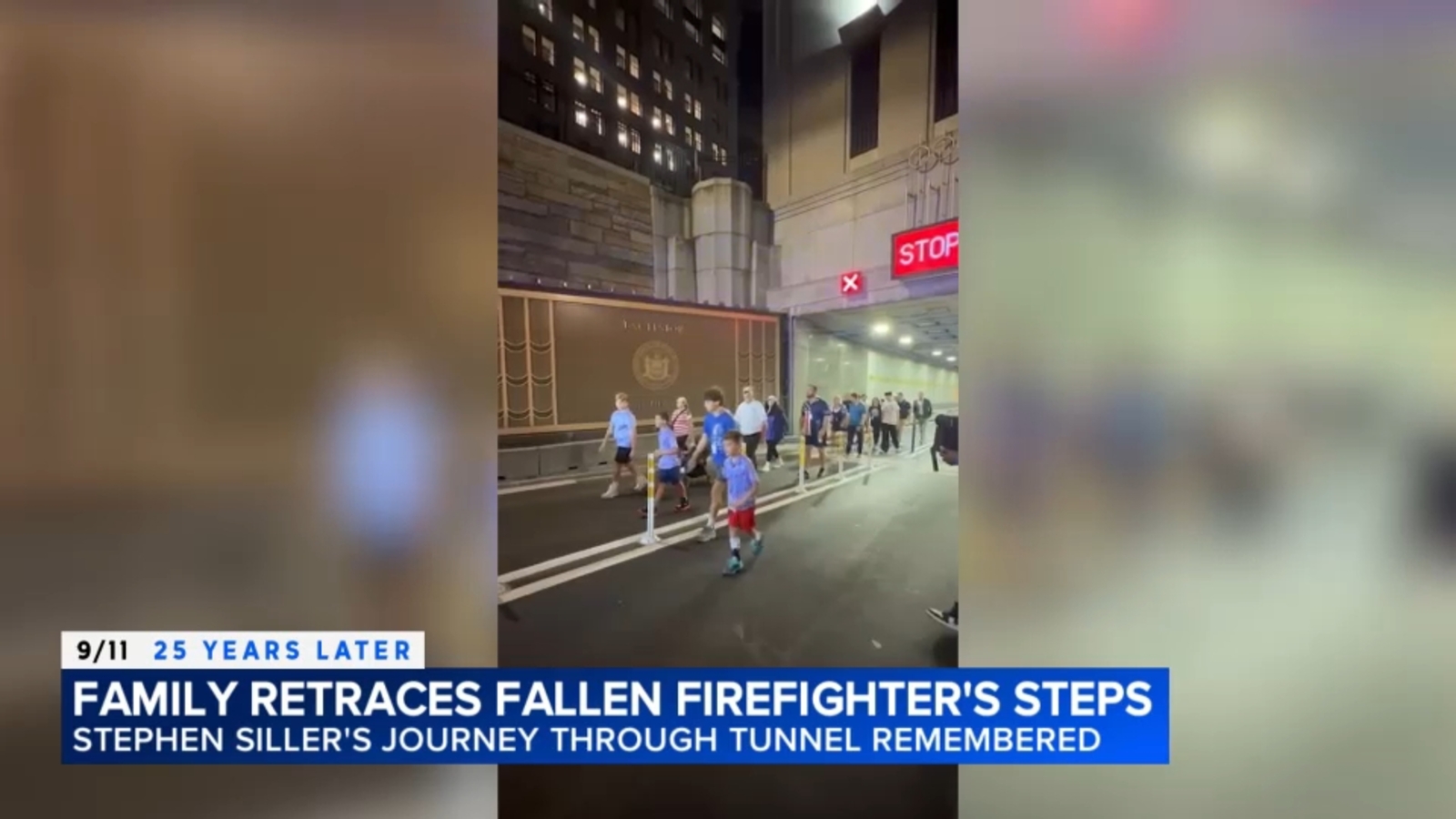 Stephen Siller's family retraces fallen firefighter's steps to mark 25 years since September 11 attacks