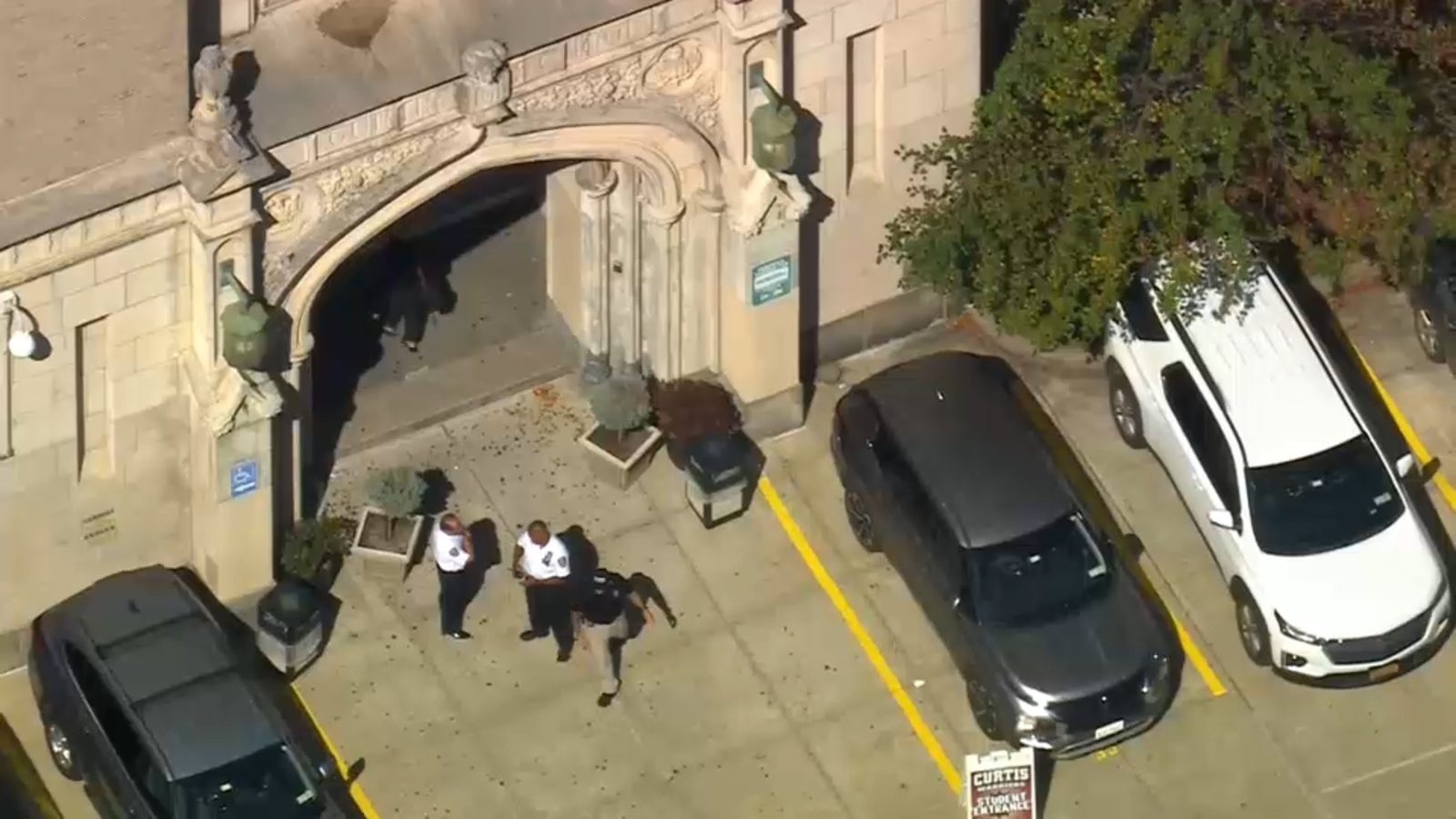 Loaded gun found in 18-year-old student's backpack at Curtis High School in St. George, Staten Island