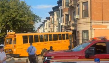 School bus crashes into building on Eastern Parkway in Brooklyn