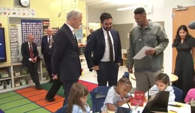 Mamdani, Norway PM Støre talk AI limits at NYC school