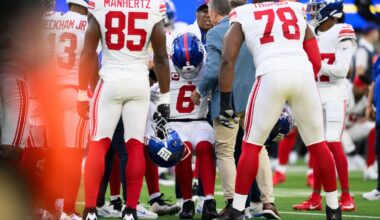 New York Giants quarterback Jaxson Dart to have season-ending knee surgery, sources say