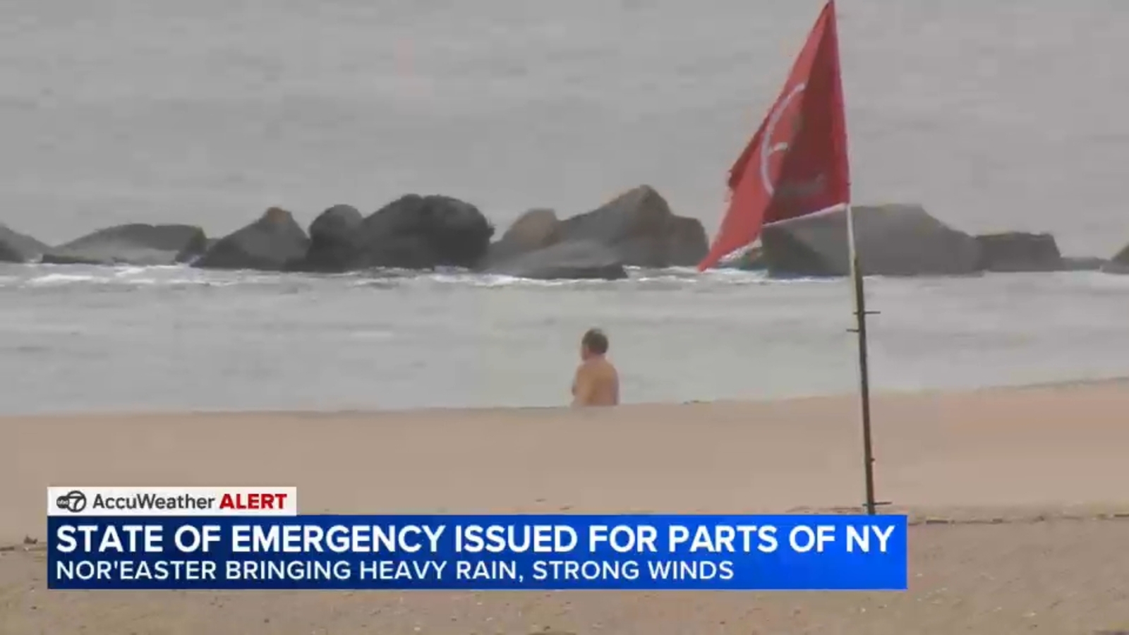 Nor'easter threatens NYC with flooding, wind damage