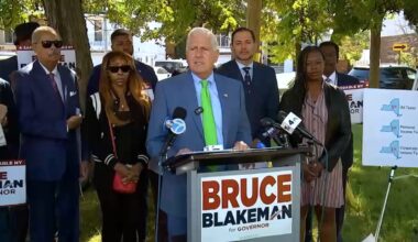 Republican gubernatorial nominee Bruce Blakeman unveils plans to cut New York income tax if elected