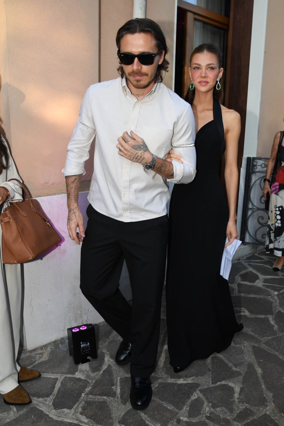 Celebrity Sightings: Day 4 - The 83rd Venice International Film Festival venice, italy september 05: brooklyn beckham and nicola peltz are seen during the 83rd venice international film festival on september 05, 2026 in venice, italy. (photo by luigi iorio/gc images)