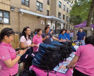 New York City Council Deputy Leader Sandra Ung hosted the 2nd Annual “UNG-believable” Back-to-School Block Party on Friday, September 4, bringing together hundreds of families, students, educators, community organizations, and local businesses to celebrate the end of summer and help children prepare for the new school year. The CAIPA Foundation gave away 300 backpacks over the course of the afternoon.