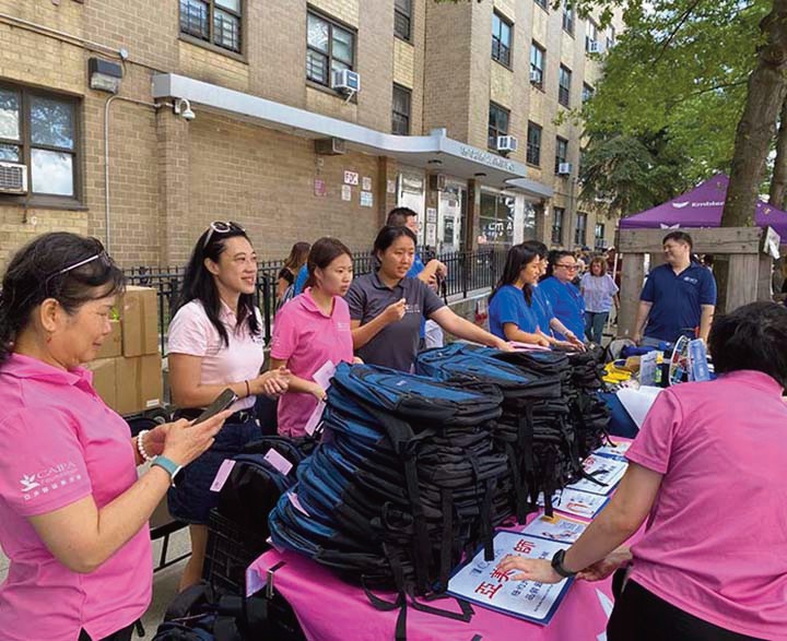 New York City Council Deputy Leader Sandra Ung hosted the 2nd Annual “UNG-believable” Back-to-School Block Party on Friday, September 4, bringing together hundreds of families, stu­dents, educators, community organizations, and local businesses to celebrate the end of summer and help children prepare for the new school year. The CAIPA Foundation gave away 300 backpacks over the course of the afternoon.