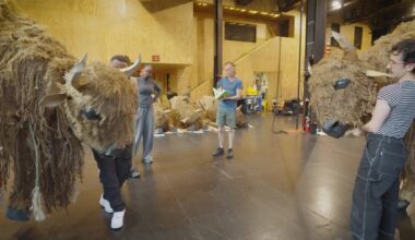 News 12 | Brooklyn | Art Display To Bring 40 Life Size Buffalo Puppets To Brooklyn
