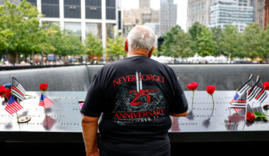 25th anniversary of September 11 attacks in New York