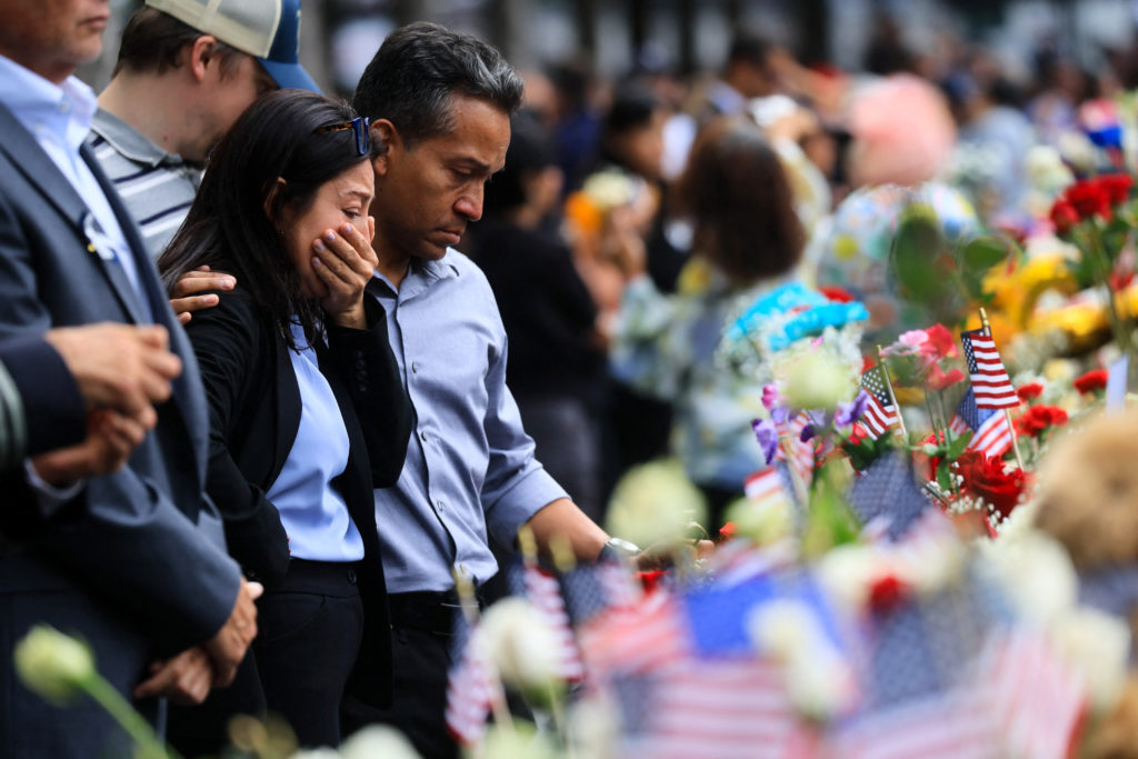 25th anniversary of September 11 attacks in New York