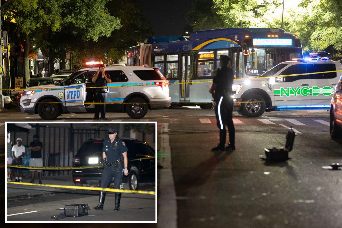 NYC pedestrian, 58, crushed by MTA bus as unsuspecting driver leaves scene: cops