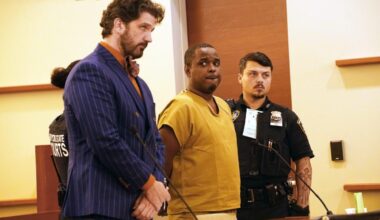 Mom of innocent 12-year-old gunned down by career criminal fights back tears as alleged killer makes first court appearance