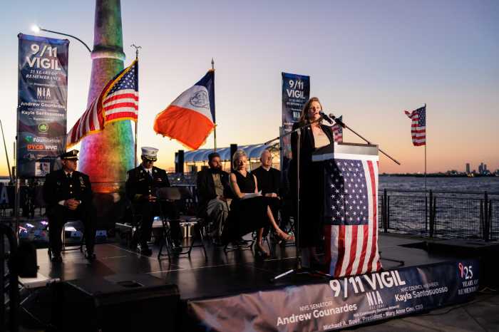 Bay Ridge 9/11 vigil 2026 Kayla Santosuosso
