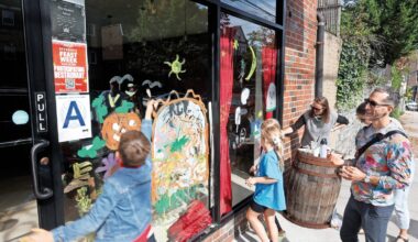 The Kiwanis Club of Riverdale has hosted its annual Halloween storefront window painting contest since 1957.