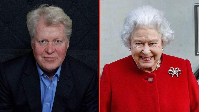 Spencer reportedly left the Queen out because his speech was finished.MEGA