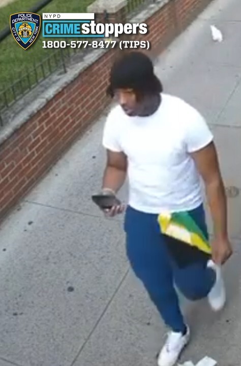 Police released images of the suspected gunman who shot and wounded two people at the West Indian Day Parade in the hopes that someone recognizes him. (NYPD)