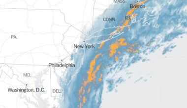 Nor’easter Updates: East Coast Braces as Powerful Storm Approaches