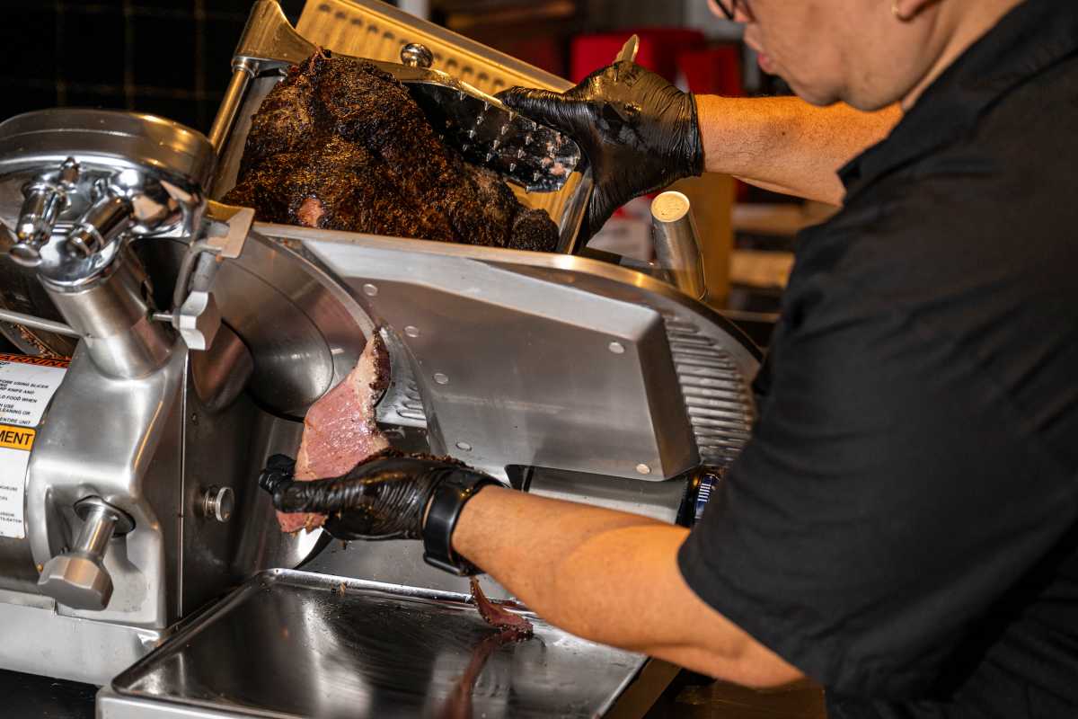 a deli slicer