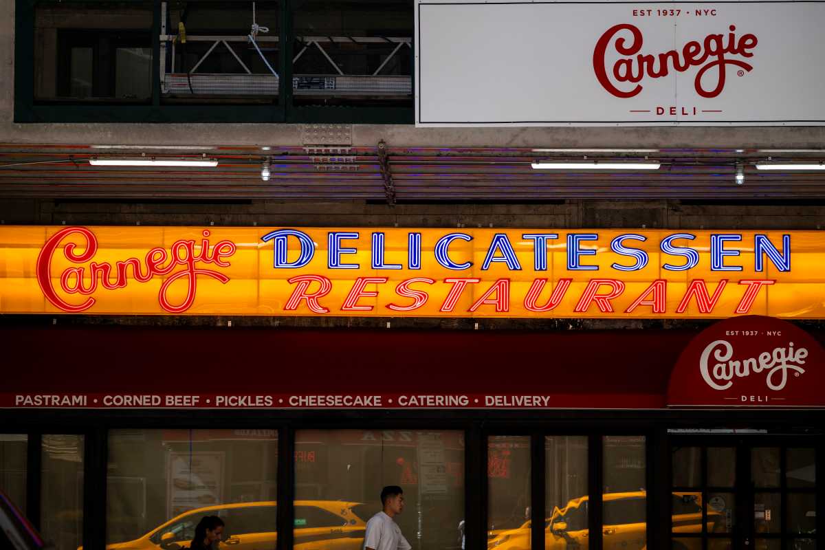 Carnegie deli facade