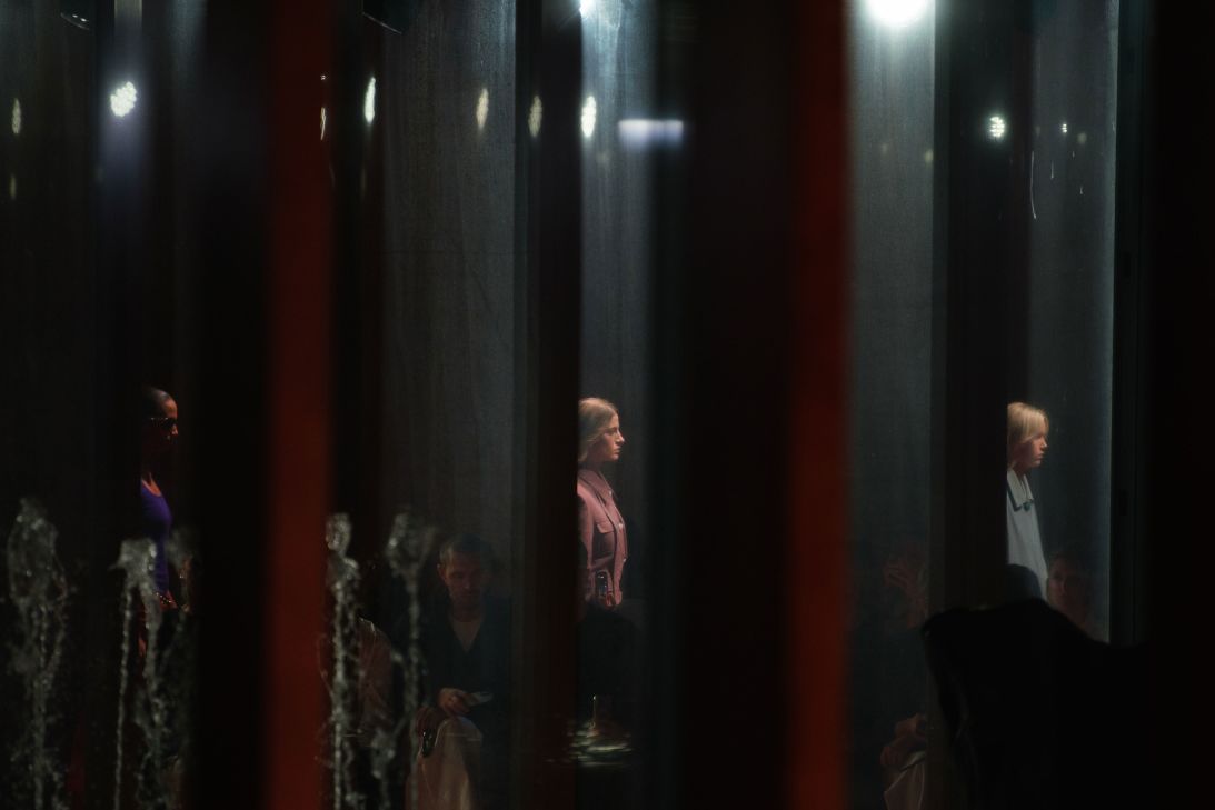 The Tory Burch runway in New York on Thursday.