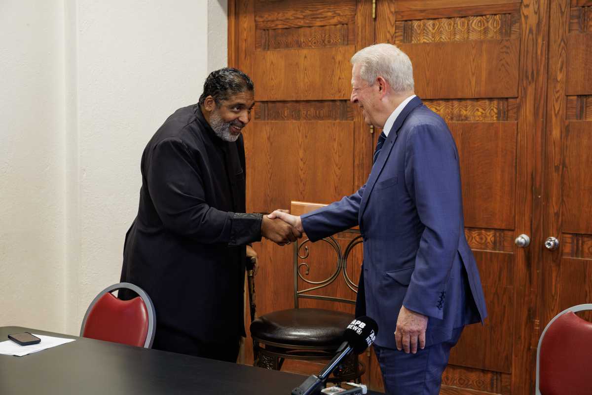 Former Vice President Al Gore, Bishop William Barber II and a world still worth saving