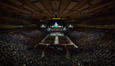 This week in Christian history: Pope Francis leads mass in NYC