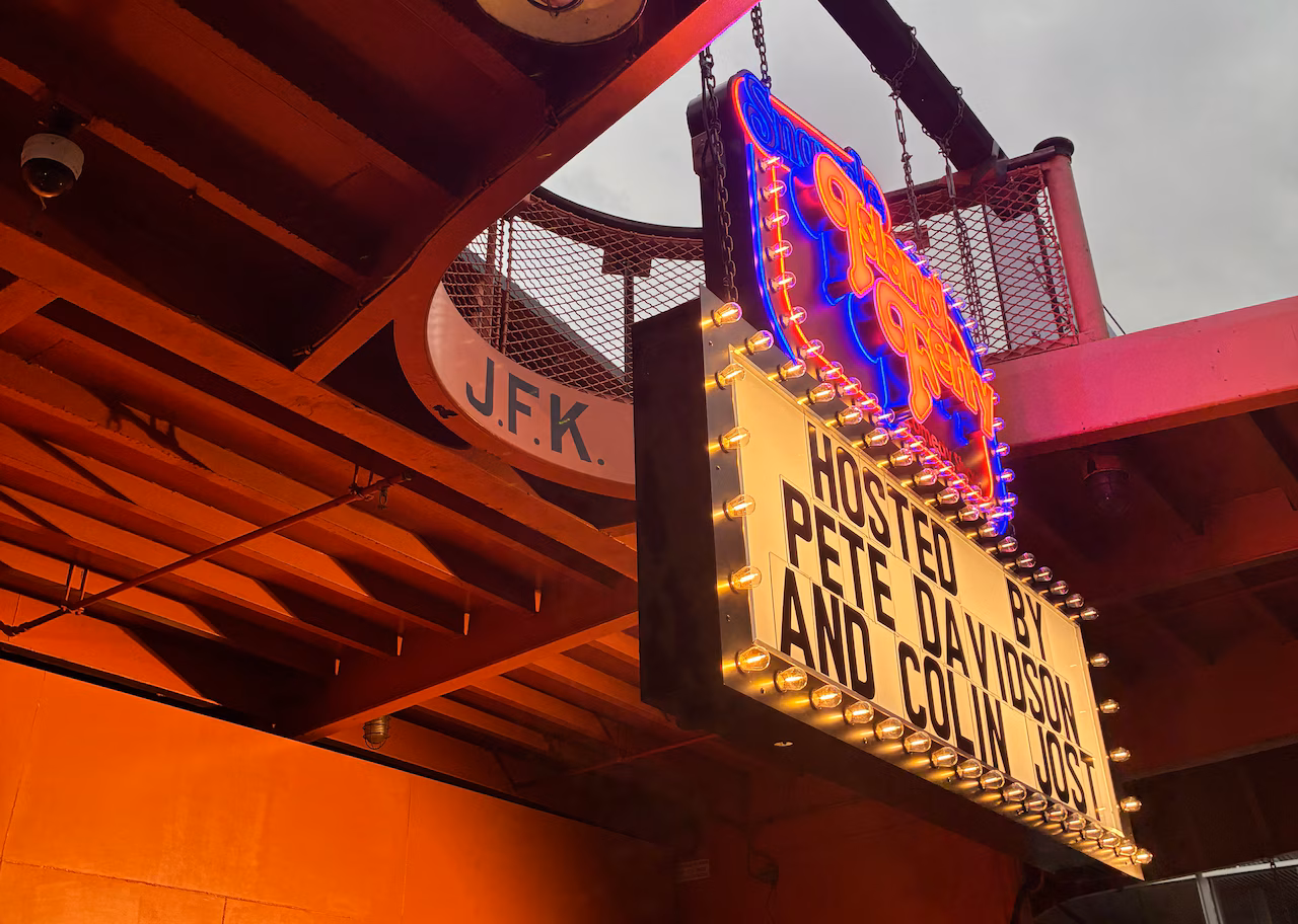Peek inside the Staten Island Ferry Pete Davidson and Colin Jost turned into a comedy club