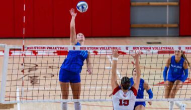 Creighton volleyball takes down St. John's in four sets