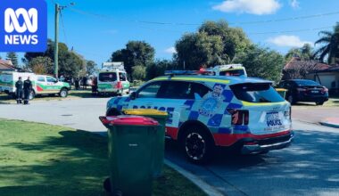 Man, 70, dies after being run over by garbage truck in Perth suburb of Queens Park