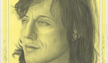 Portrait of Tala Madani, pencil on paper by Phong H. Bui.
