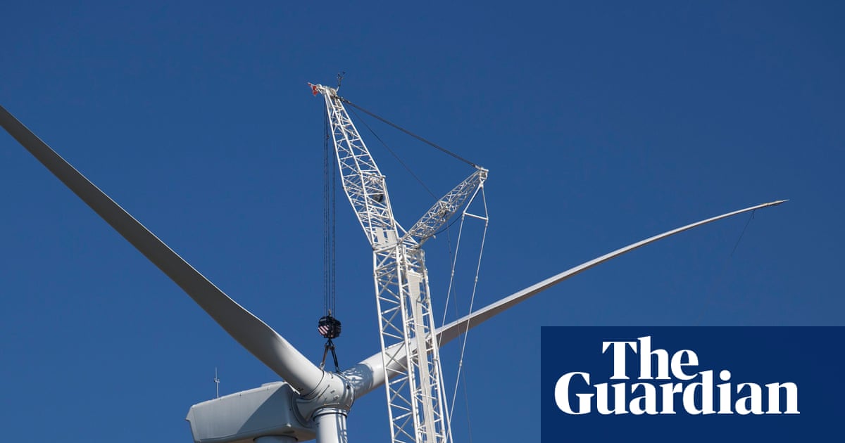 California and New York sue over Trump push to halt wind energy projects | US politics