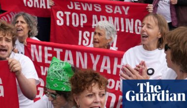 Susan Sarandon and Hannah Einbinder arrested at anti-Netanyahu protest in New York | New York